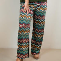 Patterned trousers