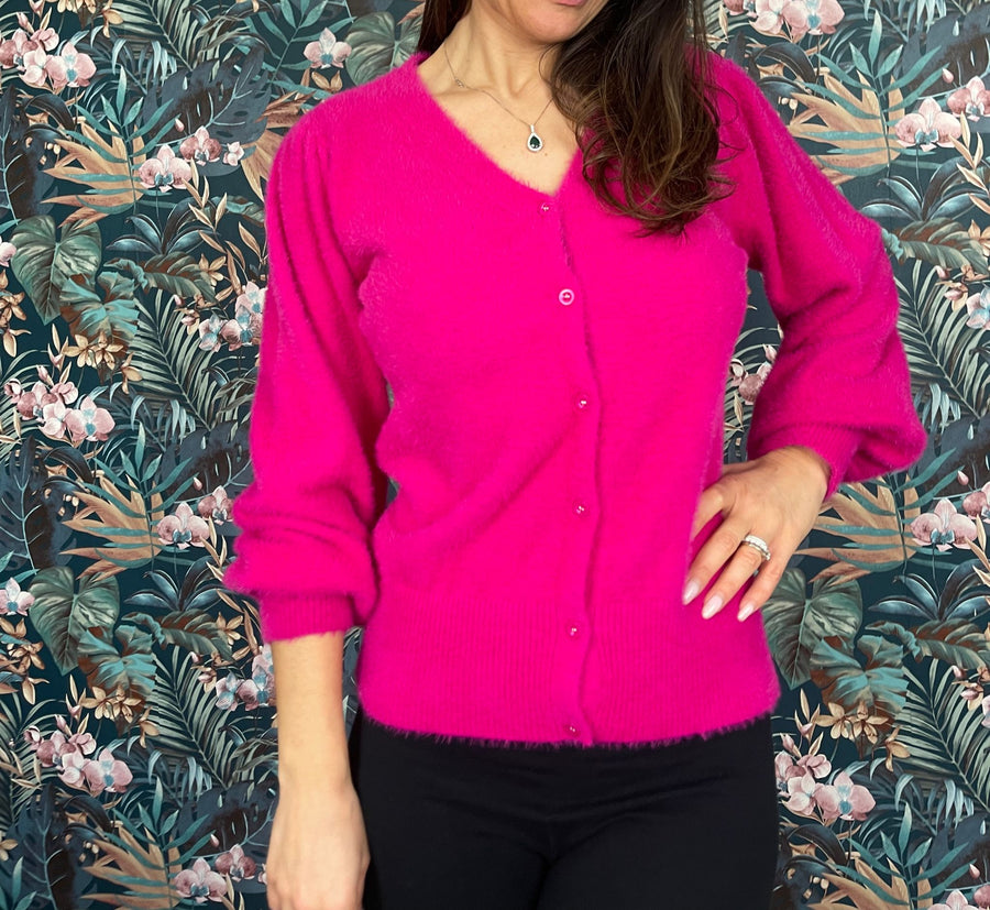 CARDIGAN COCCOLOSO BOTTONCINI
