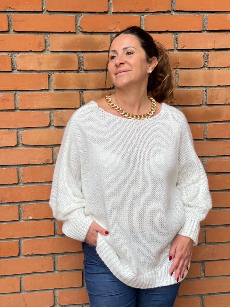 Maglia a V morbida